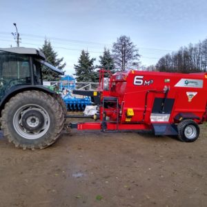 Wóz poziomy Minos Agri T-YYKM 6 m3